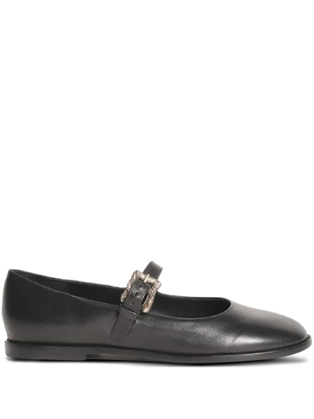 Enfants Riches Déprimés buckle-embellished ballet flats | Black | Image 1