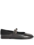 Enfants Riches Déprimés buckle-embellished ballet flats - Black