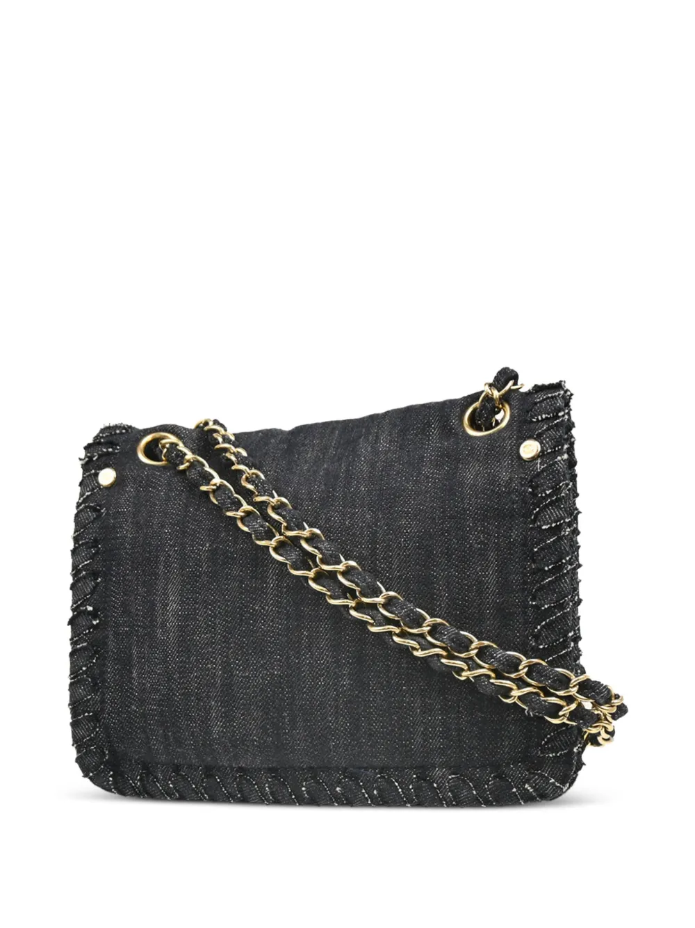 Pre-owned Chanel 2006 Night Flight Reissue 2.55 Flap Shoulder Bag In Black