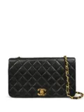 CHANEL Pre-Owned 1990 small Turn-lock handbag - Black