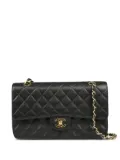 CHANEL Pre-Owned 2003 medium Classic Double Flap shoulder bag - Black