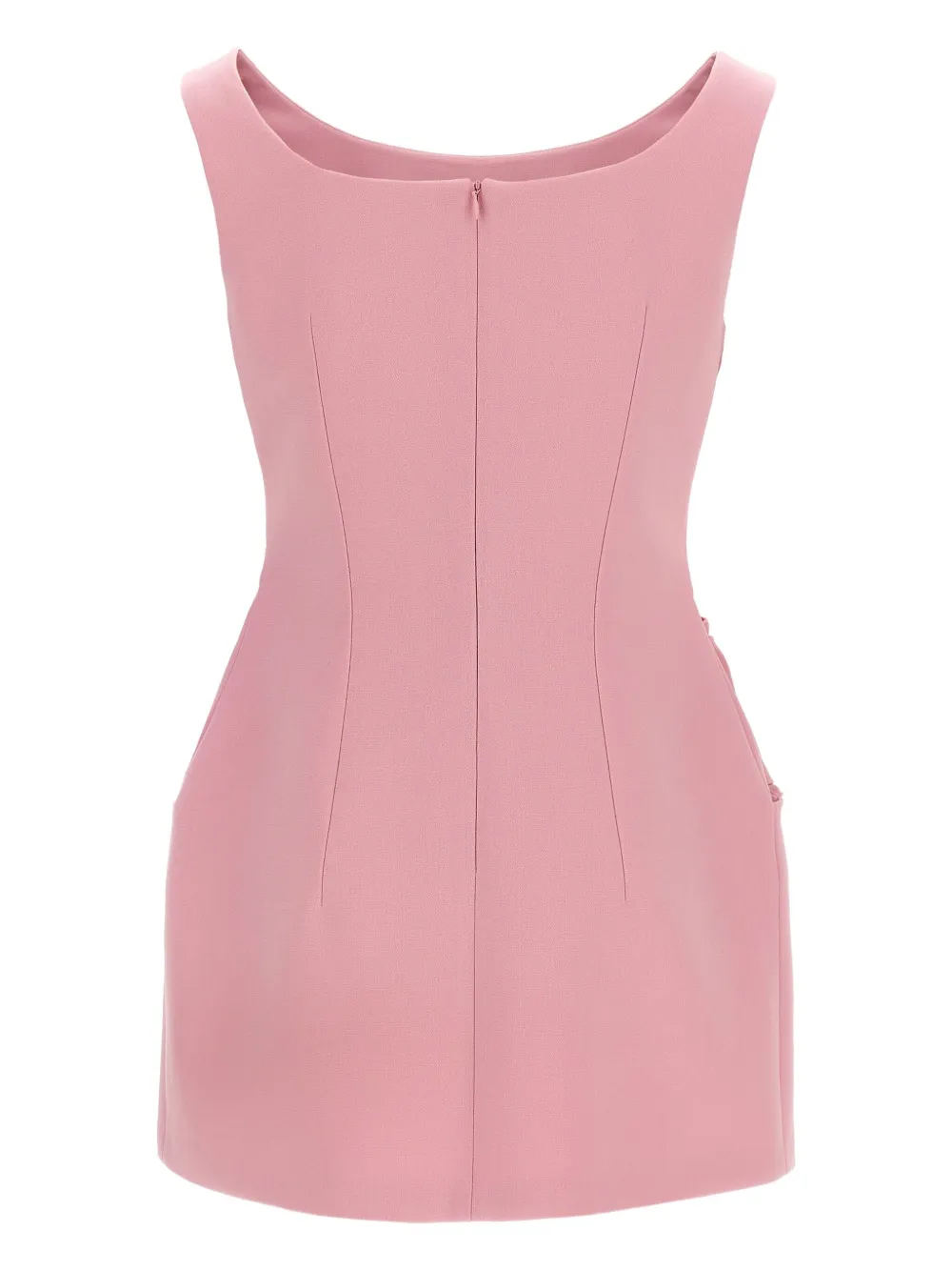 Magda Butrym Jurk met roosdetail Roze