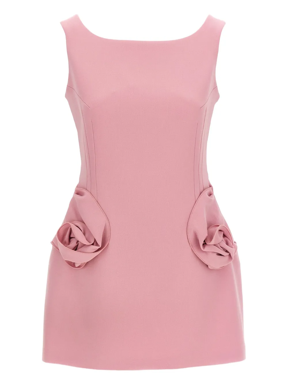 Magda Butrym Jurk met roosdetail Roze