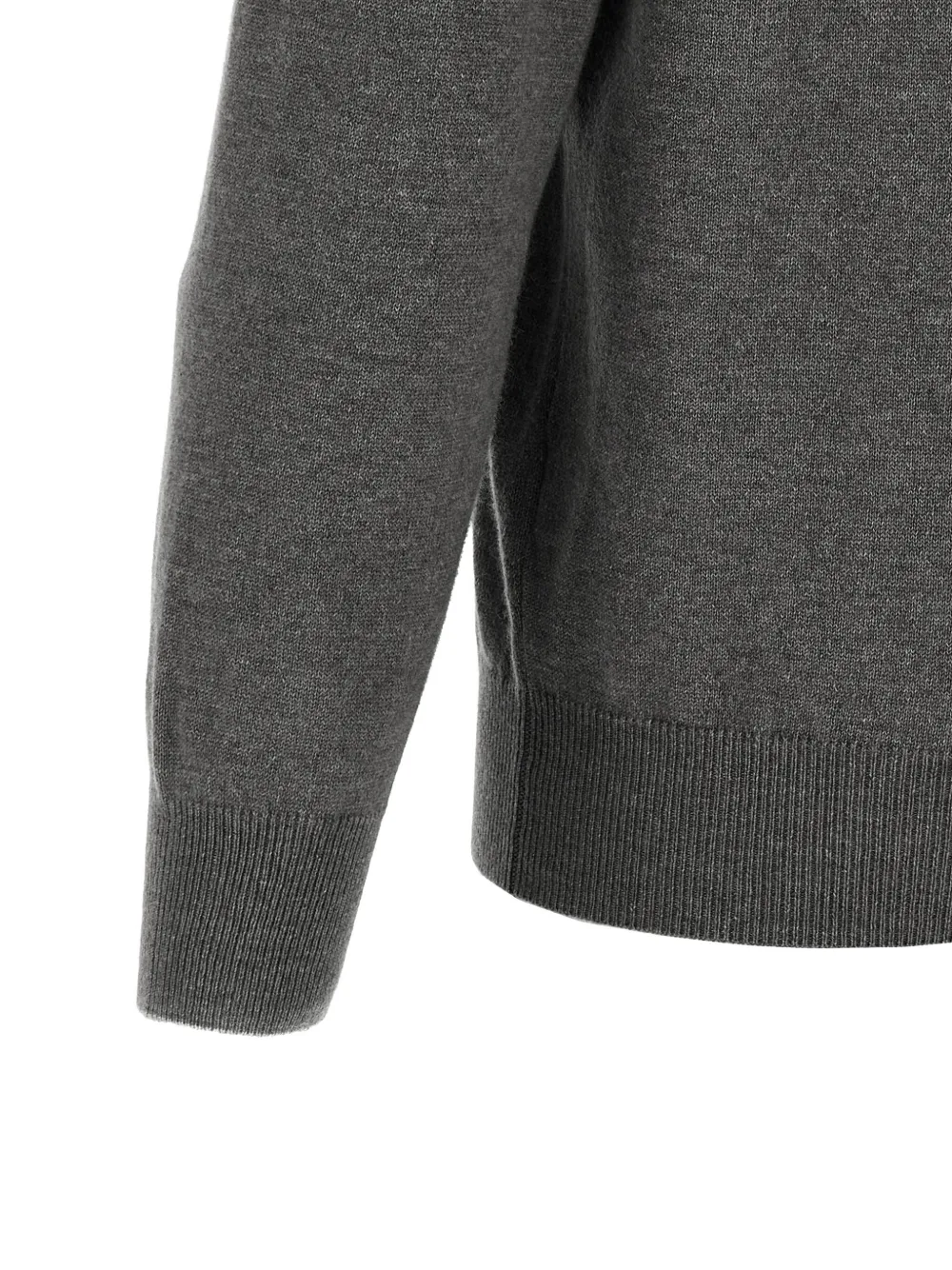 Brunello Cucinelli cashmere turtleneck sweater Grijs