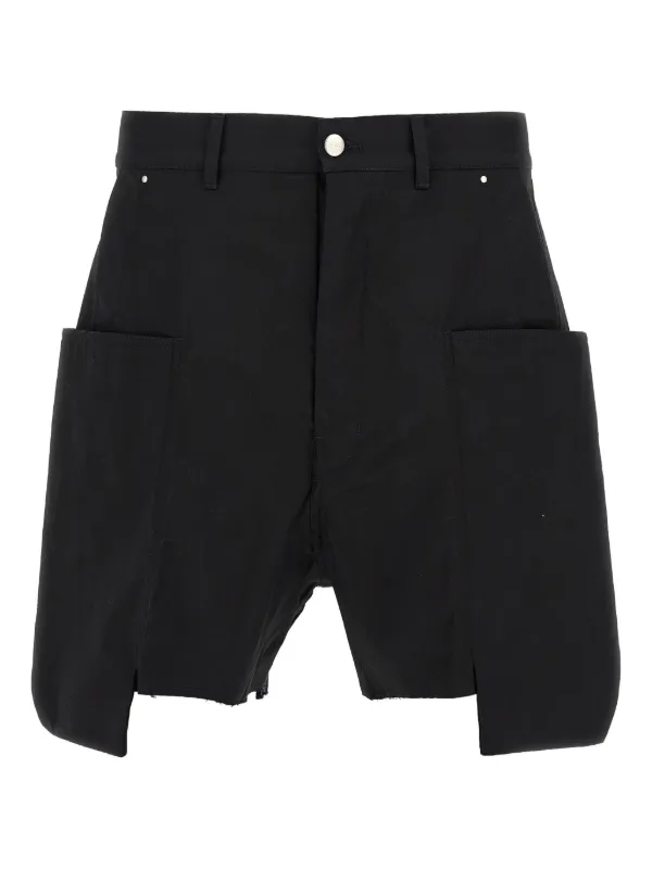 Rick Owens カーゴショーツ 黒 Rick Owens Stefan カーゴショーツ | ブラック | FARFETCH JP