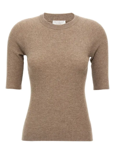 Brunello Cucinelli ribbed cashmere sweater