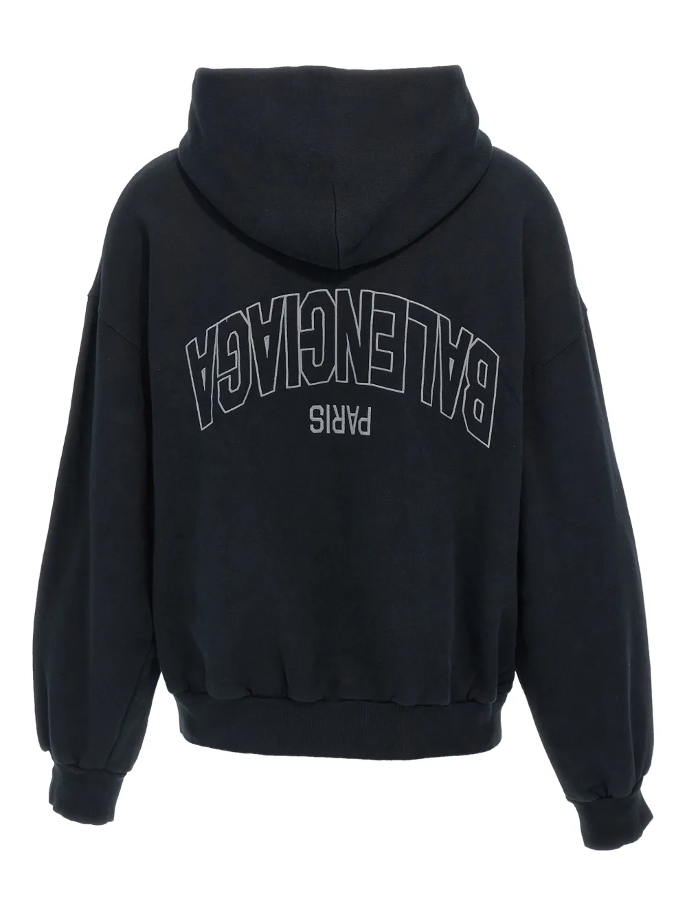 Balenciaga Hoodie met rits Zwart
