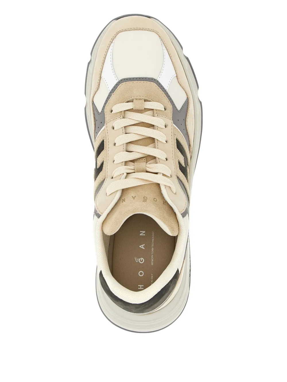 Hogan Hyperlight suede leather sneakers White