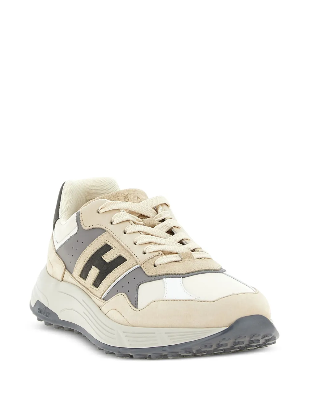 Hogan Hyperlight suede leather sneakers White