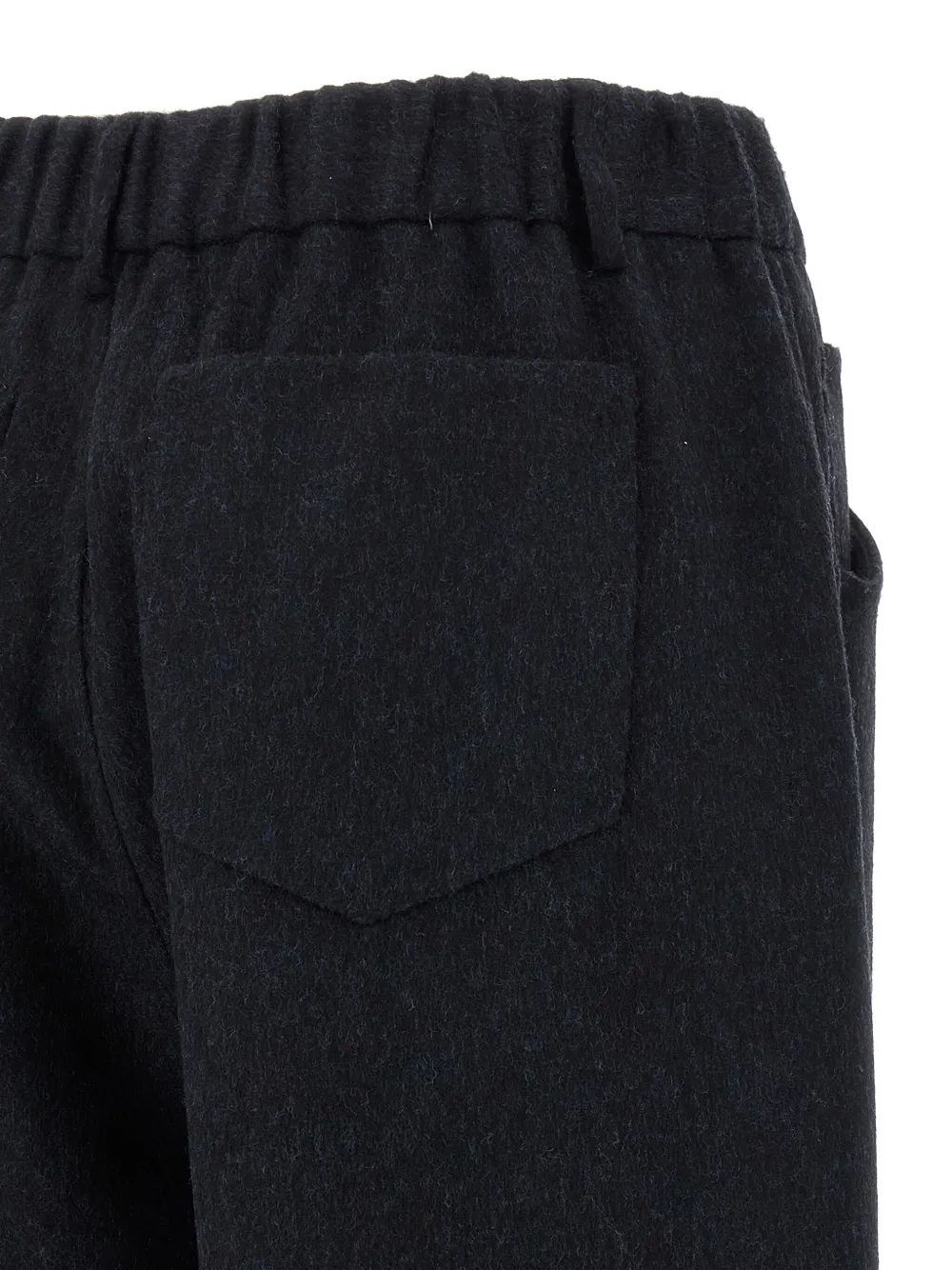 Brunello Cucinelli drawstring-waistband trousers Grijs