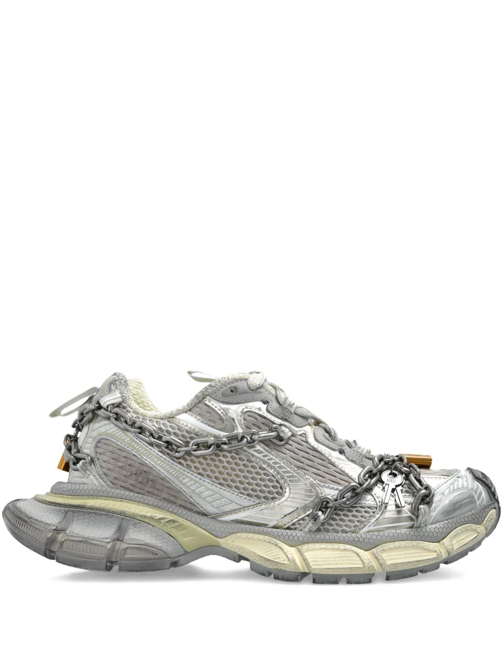 Balenciaga chain-embellished sneakers Grey