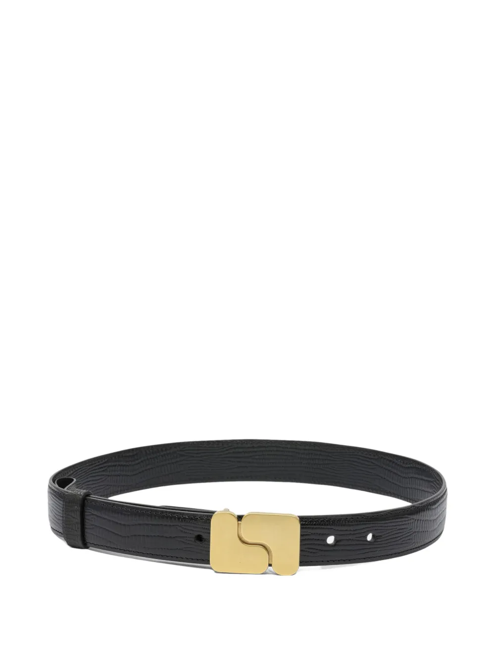 Soeur Ninon Leather Belt In Black