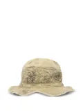 KAPITAL The Old Man and the Sea bucket hat - Neutrals