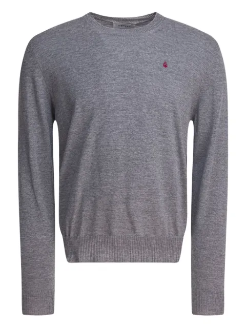 Alexander McQueen inverted-skull wool sweater