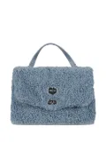 Zanellato Postina leather top-handle tote bag - Blue