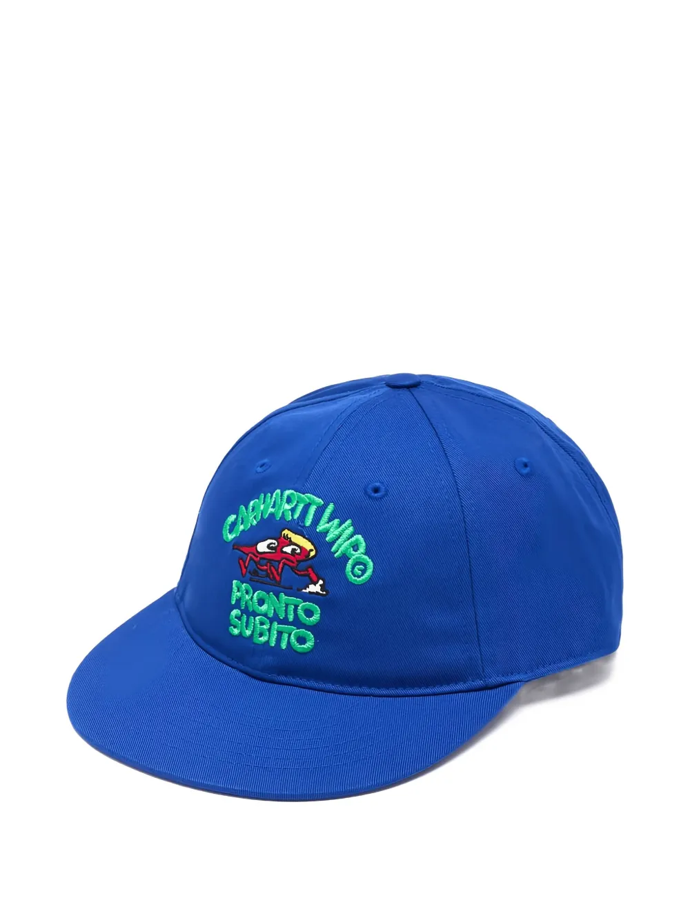 Carhartt Work In Progress Pronto Cotton Twill Adjustable Baseball Cap In Blue