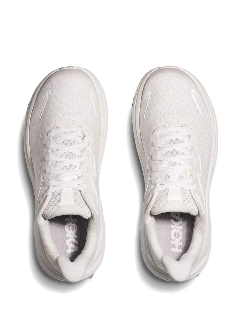 HOKA perforated-detail sneakers White