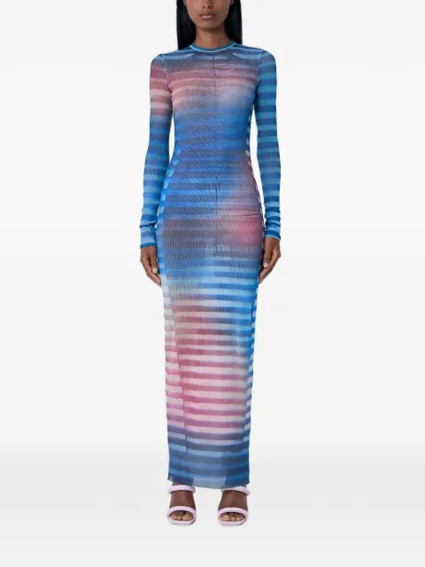 Jean Paul Gaultier The Long Air long-sleeve maxi dress