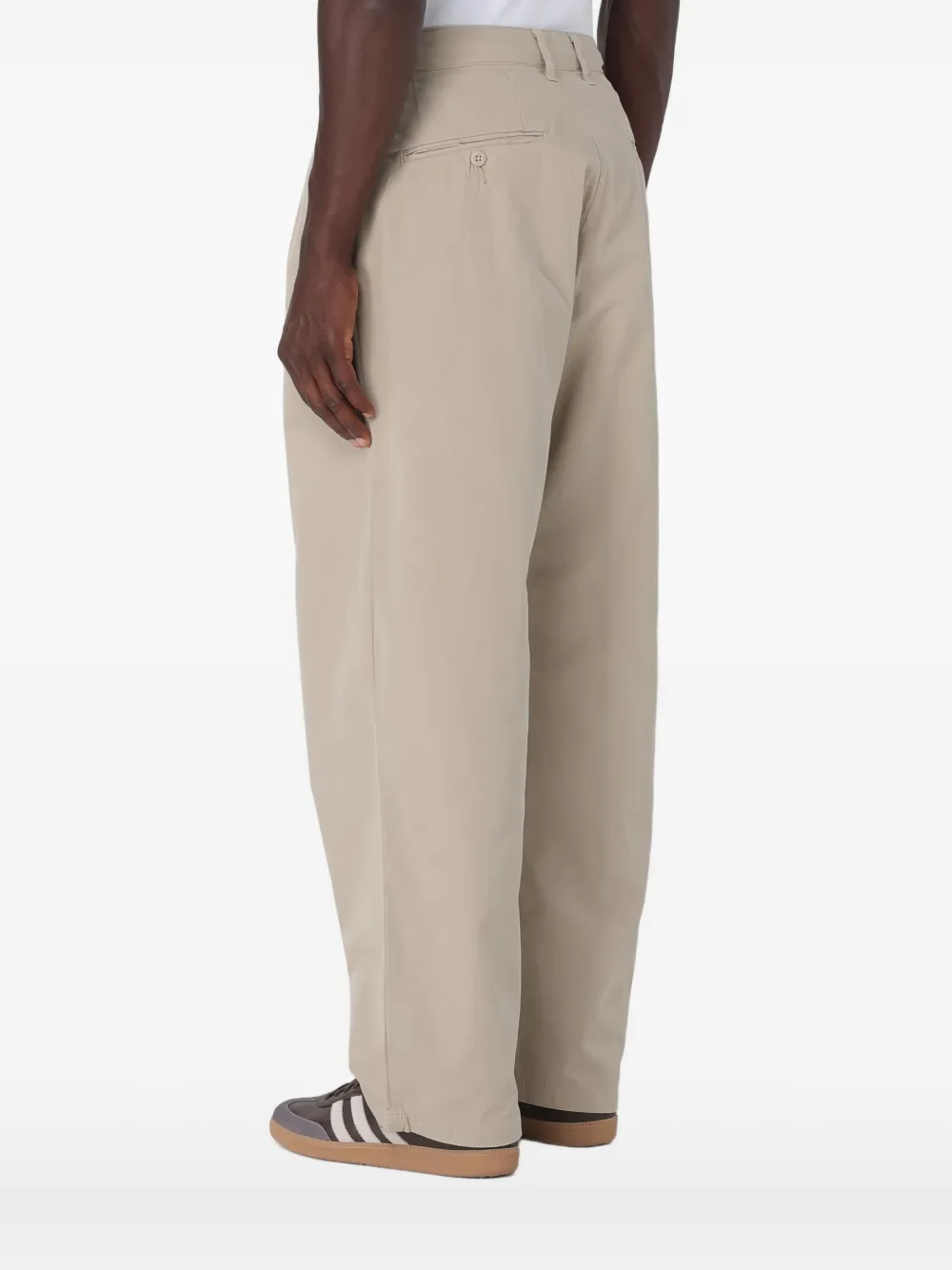 Carhartt WIP Straight plooibroek Beige