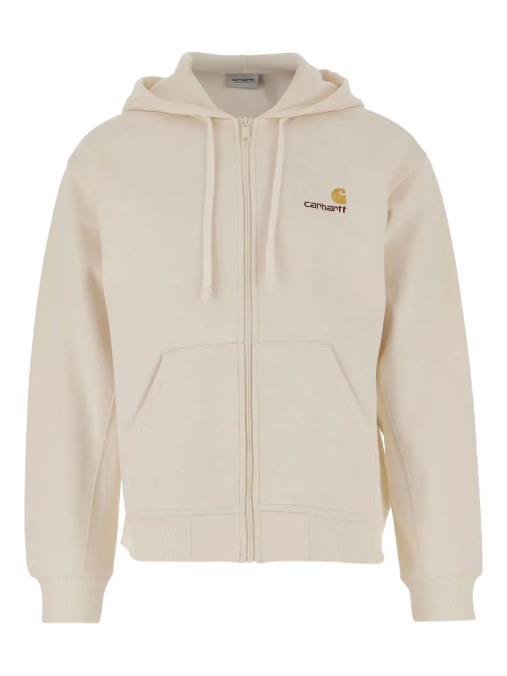 Carhartt WIP zip-up hoodie Beige