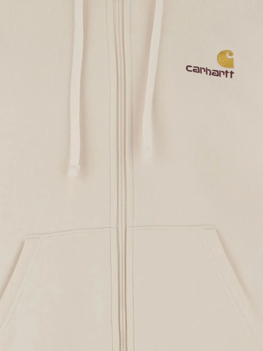 Carhartt WIP zip-up hoodie Beige