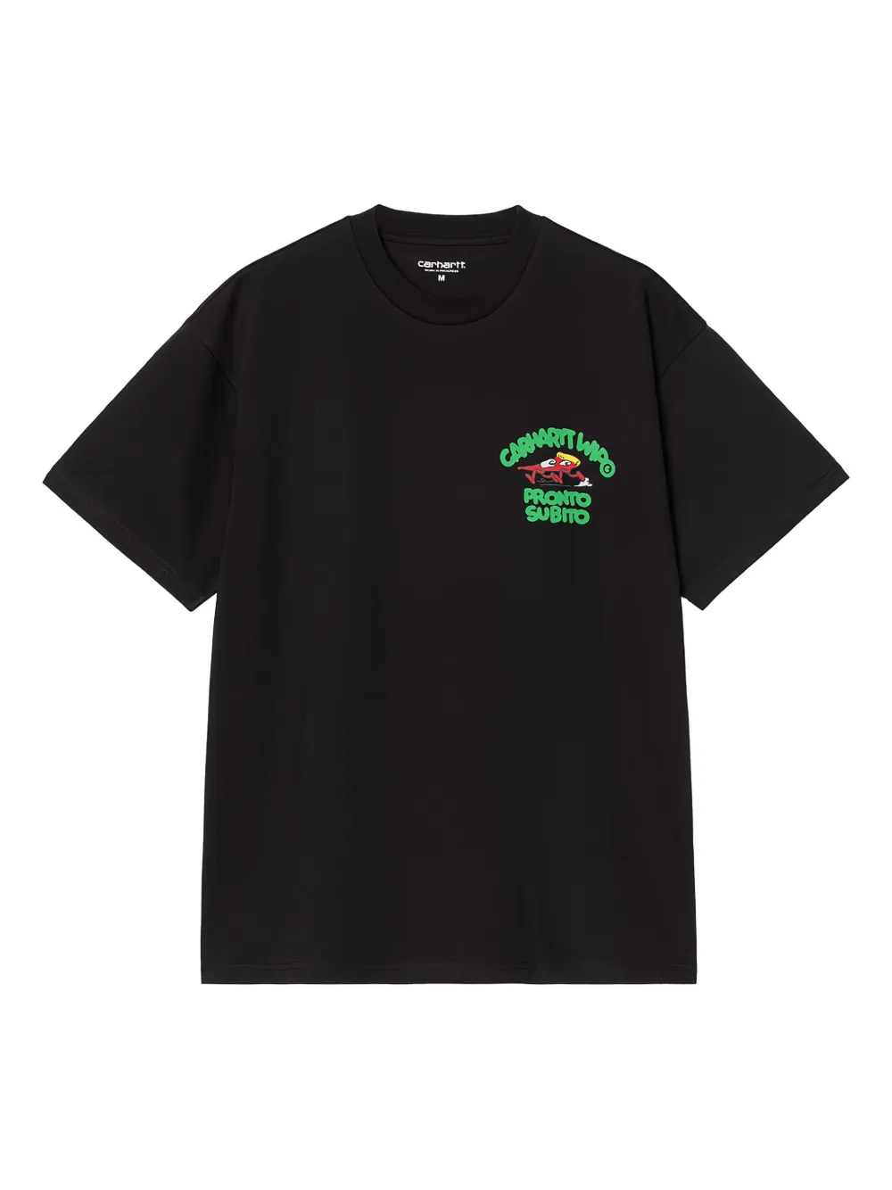 Carhartt WIP graphic-print cotton T-shirt | Black | Image 1