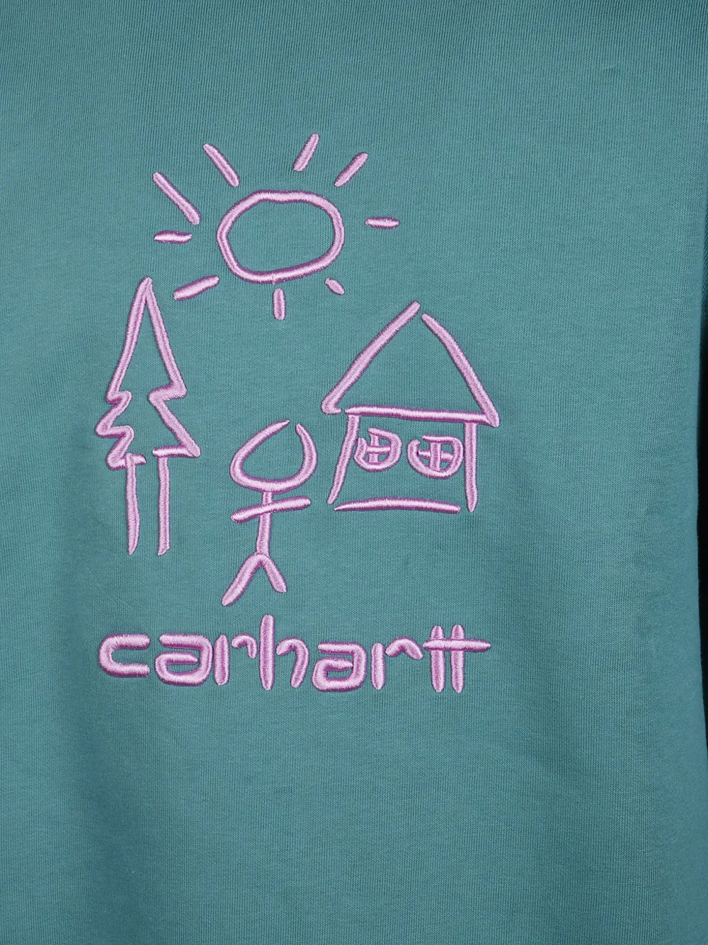 Carhartt WIP Sweater met ronde hals Blauw