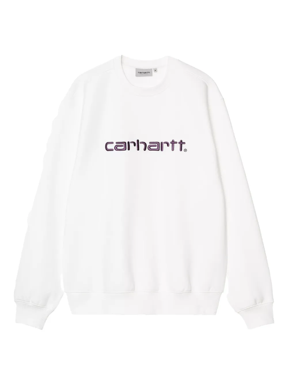 Carhartt WIP Felpa girocollo con logo | bianco | Image 1