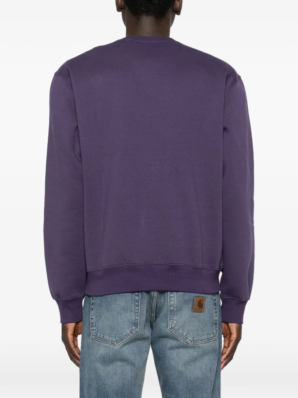 Carhartt WIP Sweater met logodetail Paars