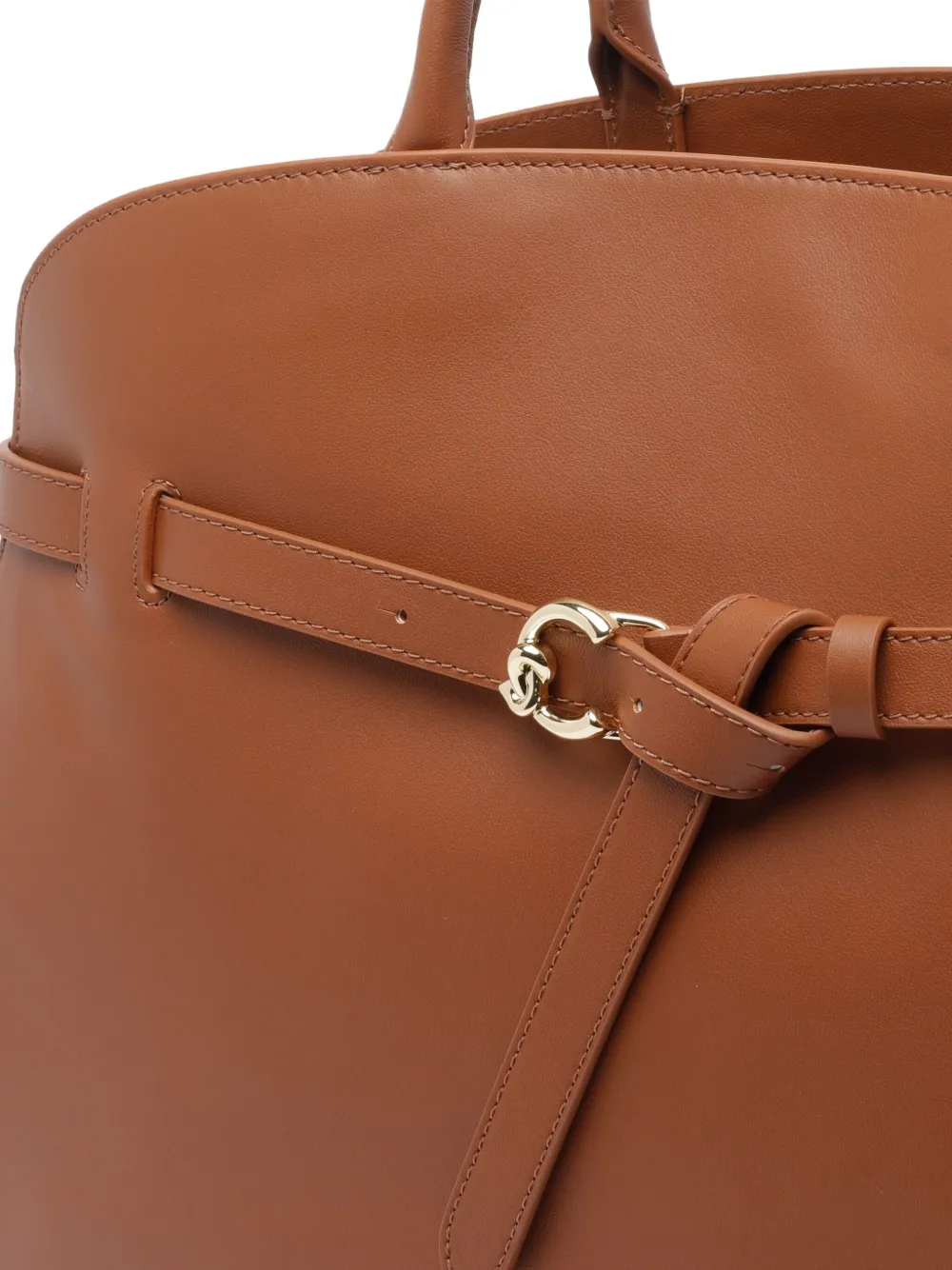 Coccinelle Shopper met gesp W11 BROWN