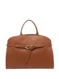 Coccinelle belt-buckle tote bag - W11 BROWN