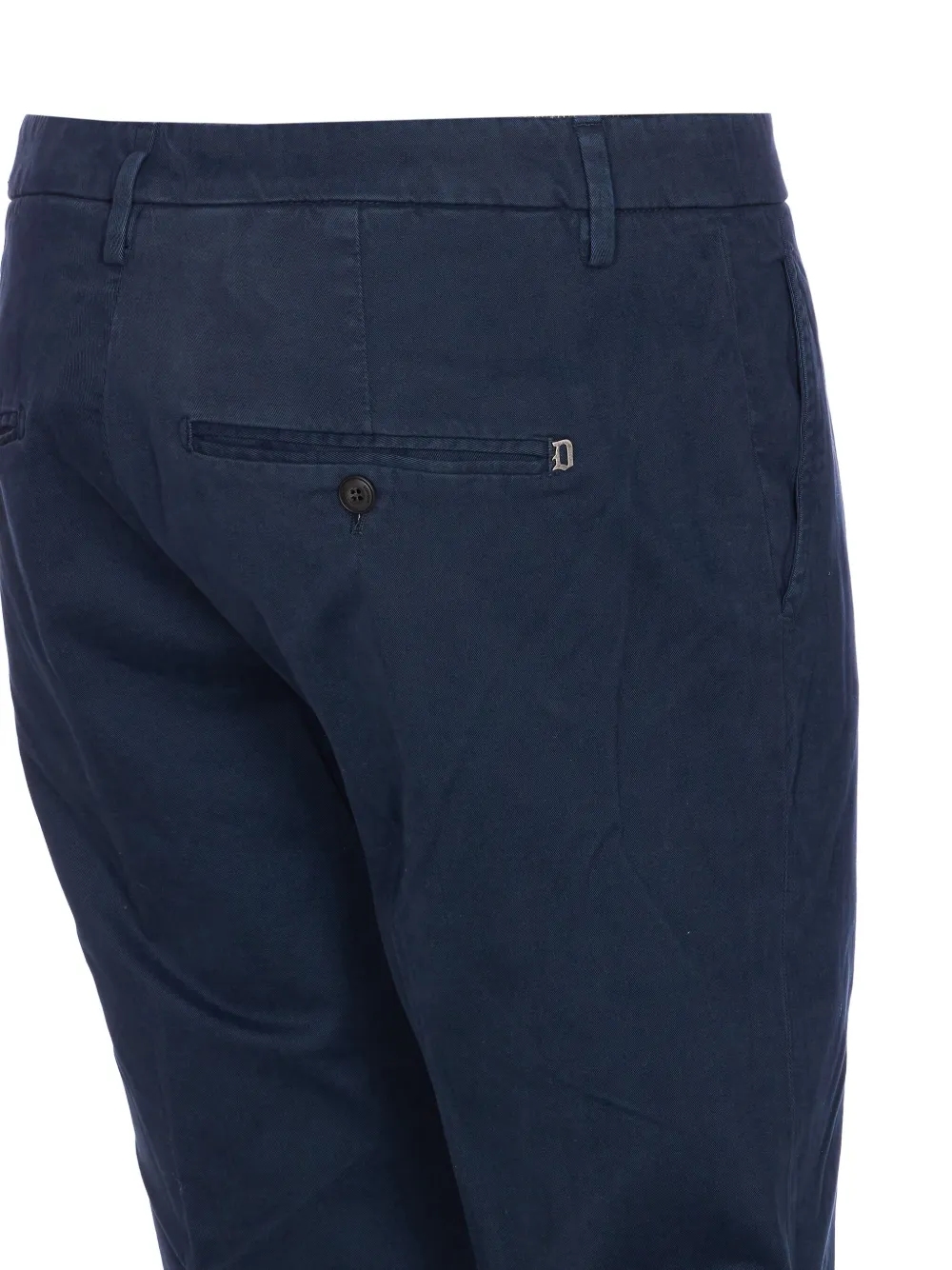 DONDUP Broek met knopen Blauw