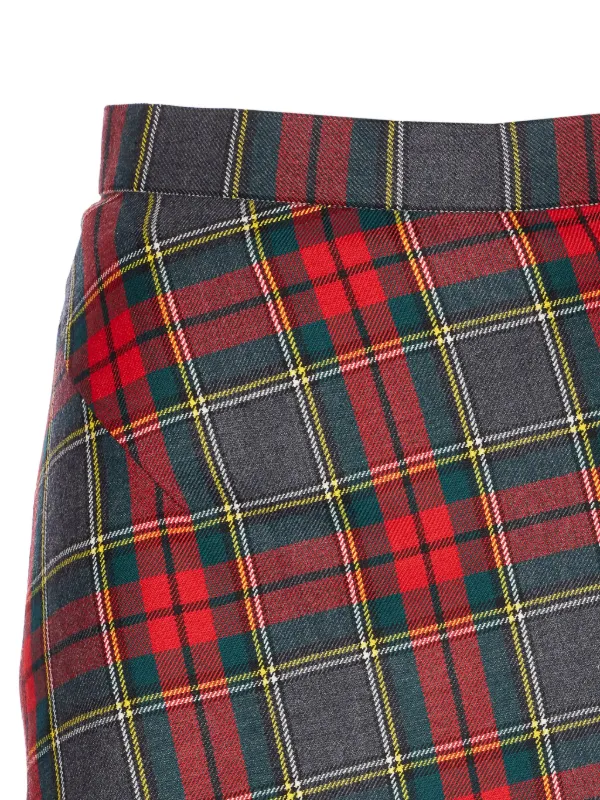 Vivienne Westwood アシンメトリスカート Vivienne Westwood チェック アシンメトリースカート | レッド