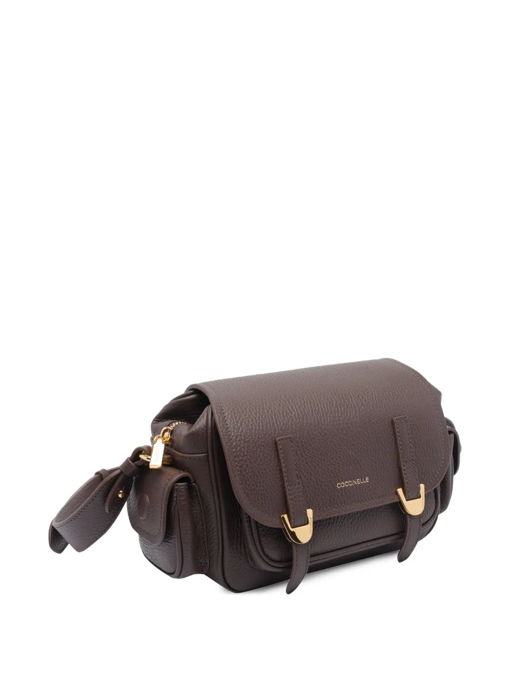 Coccinelle Crossbodytas met klepzak Bruin