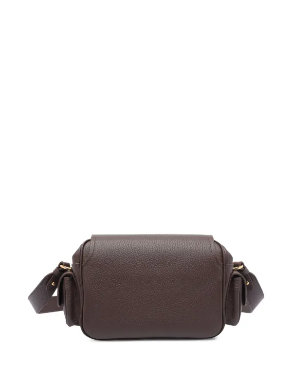 Coccinelle Flap Pocket Crossbody Bag | Brown | FARFETCH