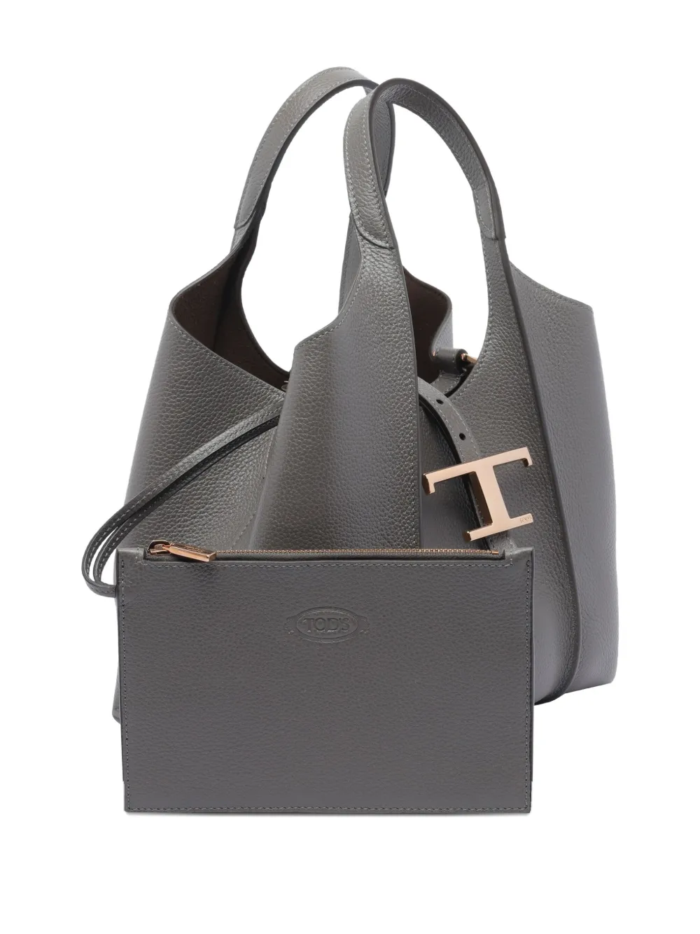Tod's Timeless kleine shopper Grijs