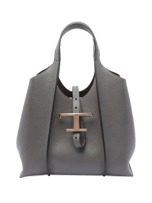 トートバッグ TODS SMALL T TIMELESS TOTE BAG Tod's Mini Leather T Timeless Tote Shopping Bag - Bergdorf