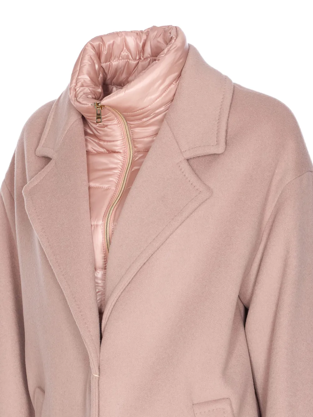 Herno Single-breasted Wool Coat