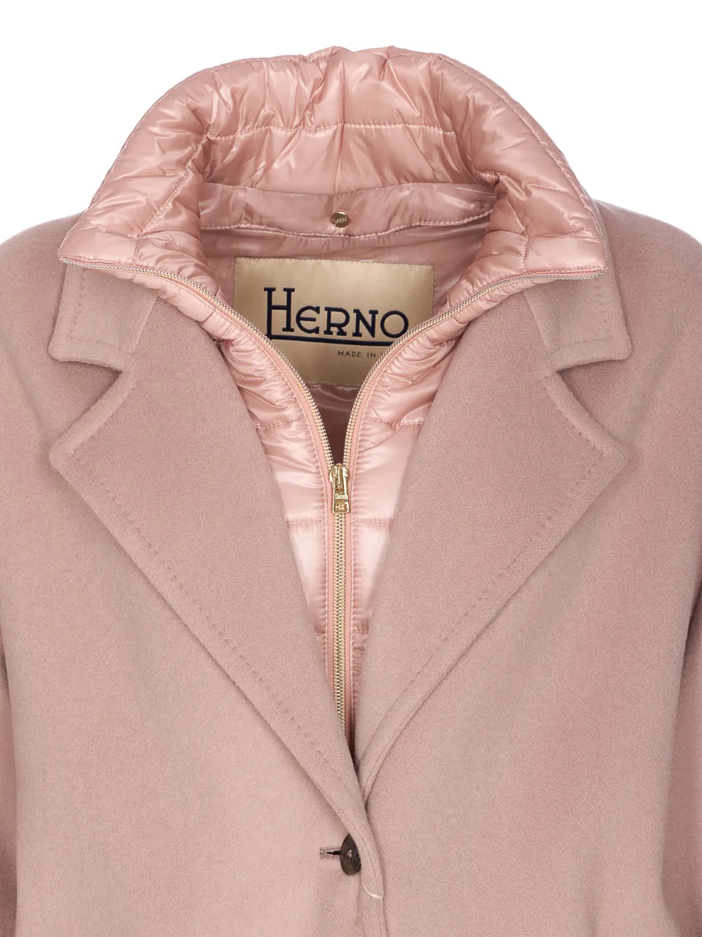 Herno Single-breasted Wool Coat