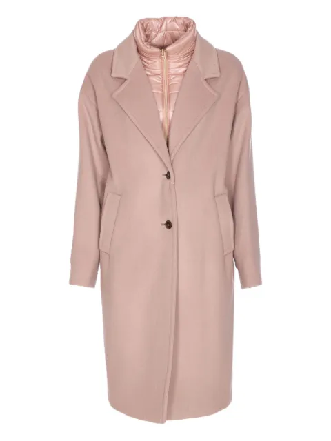 Herno single-breasted wool coat