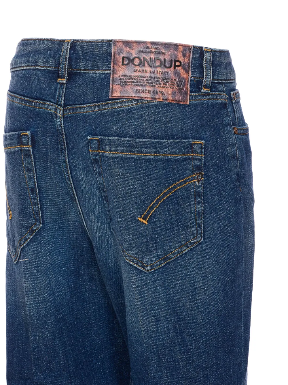 DONDUP Jeans met opgestikte zak Blauw