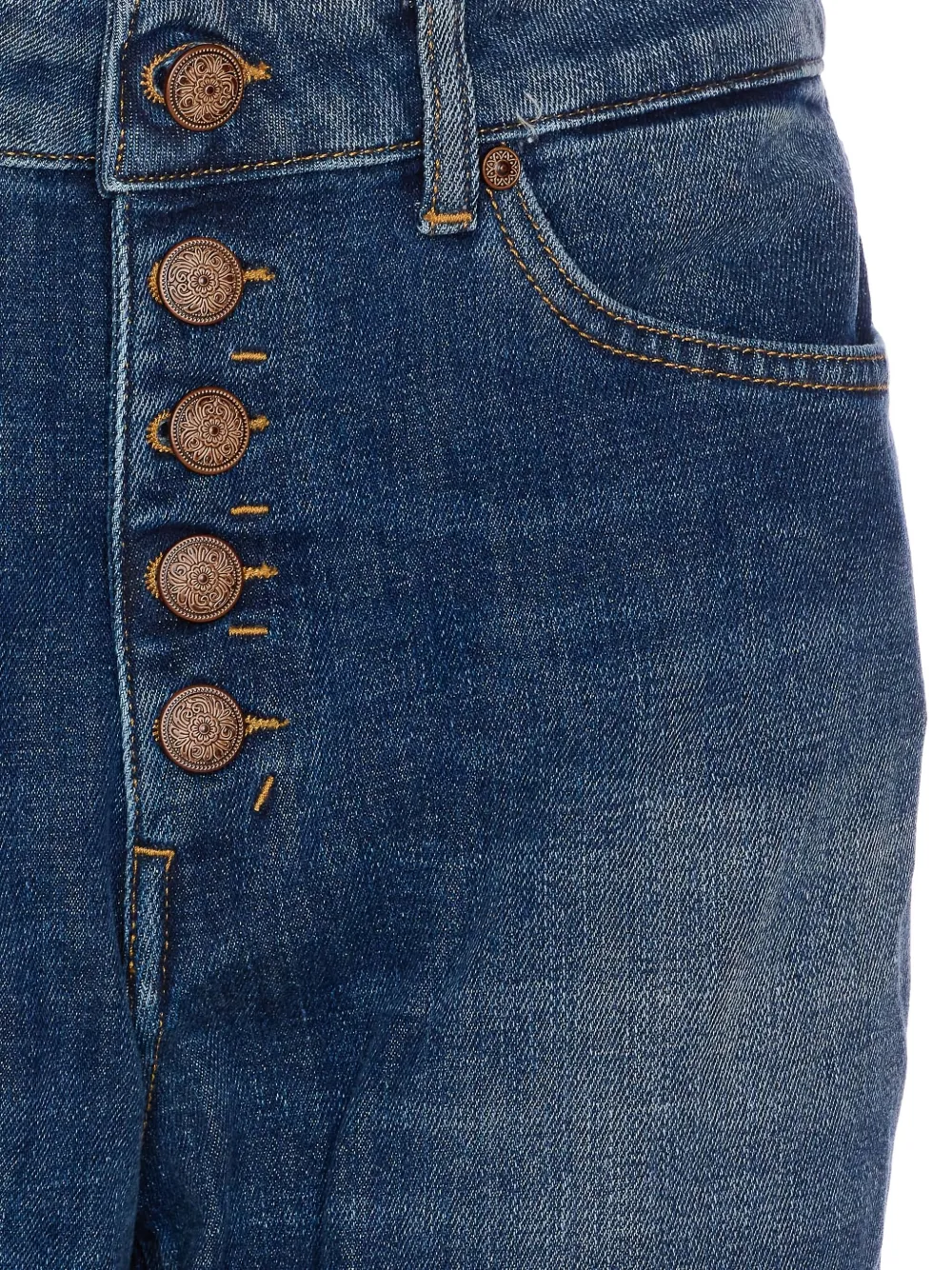 DONDUP Jeans met opgestikte zak Blauw