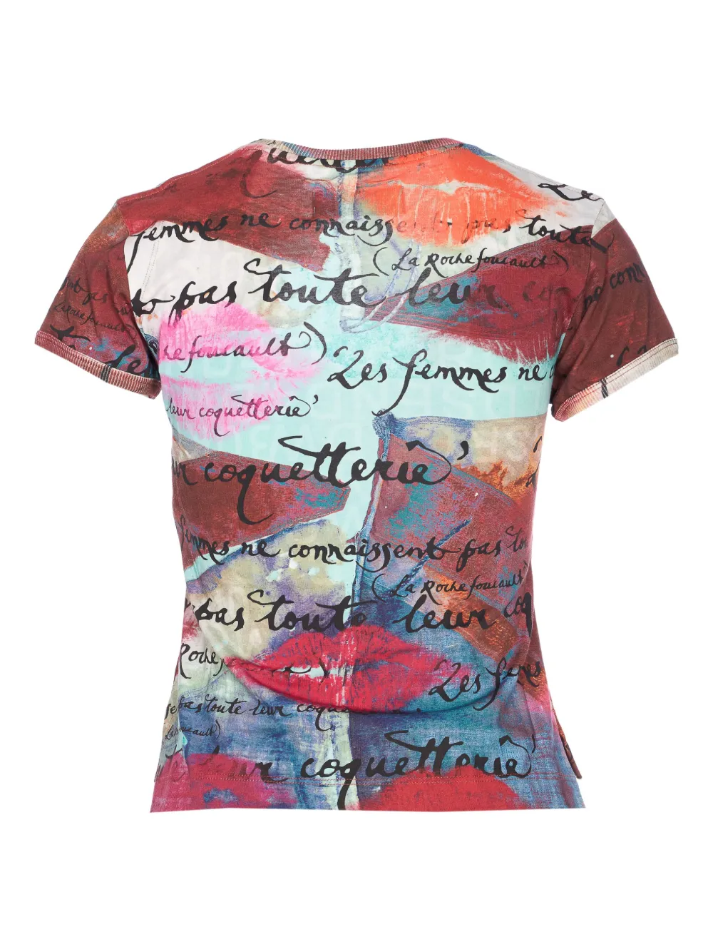 Vivienne Westwood orb-embroidered printed T-shirt Rood