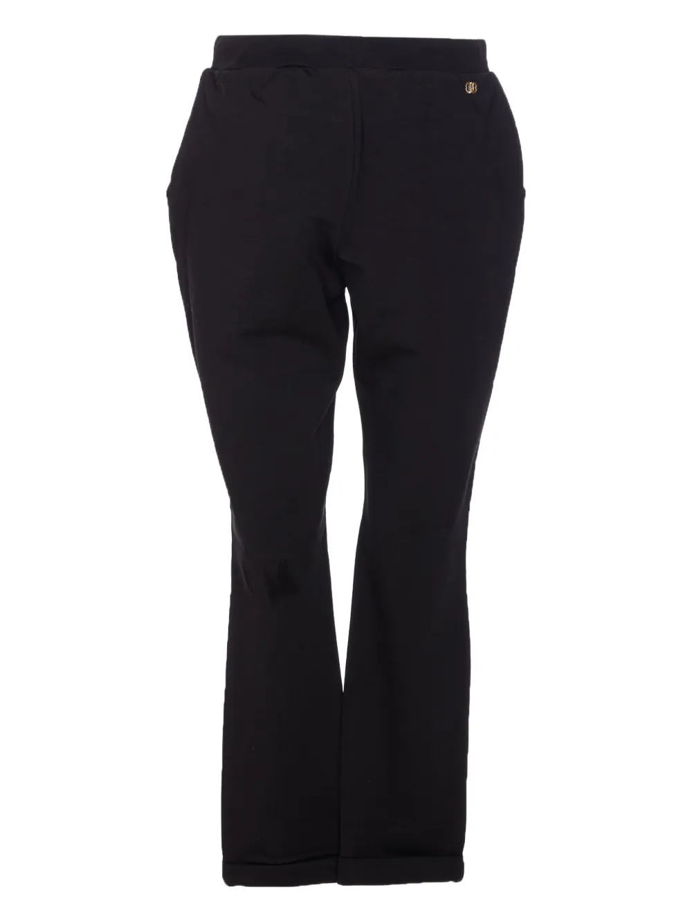LIU JO drawstring-waist trousers Zwart