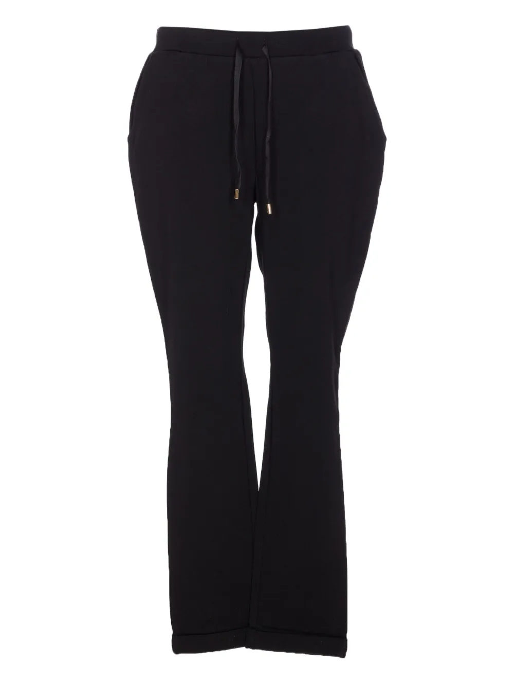 LIU JO drawstring-waist trousers Zwart