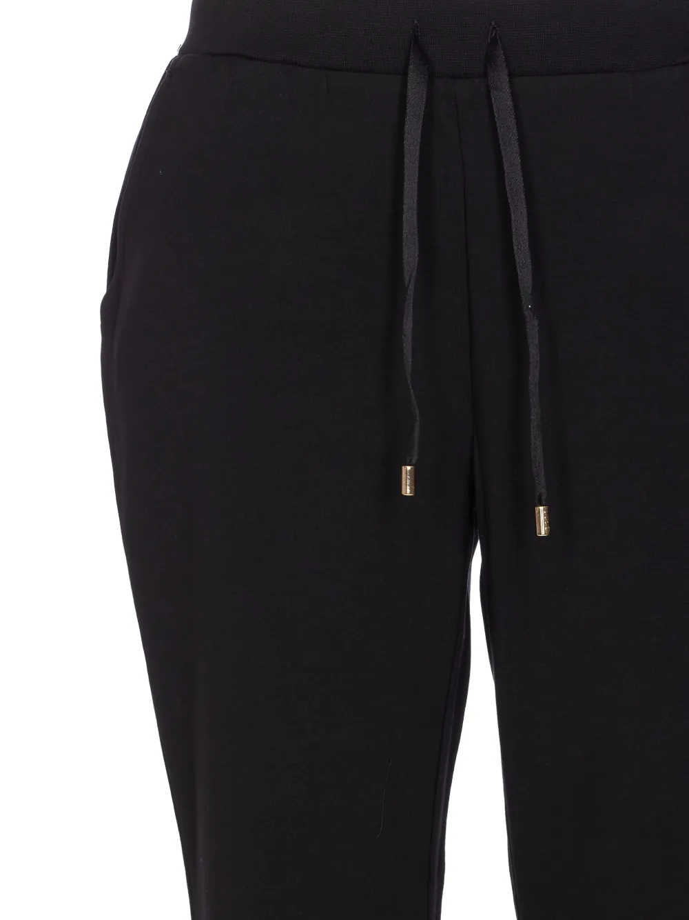 LIU JO drawstring-waist trousers Zwart