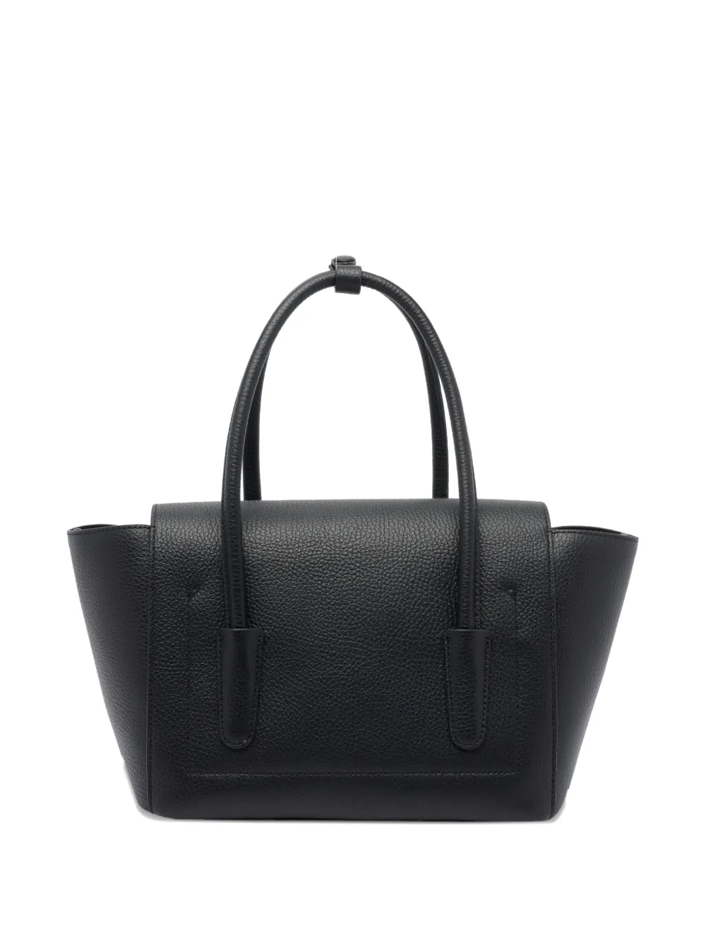 Coccinelle Double Beat leren shopper Zwart