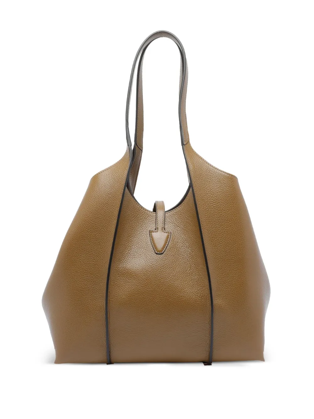Tod's T-Timeless medium leren shopper - Bruin
