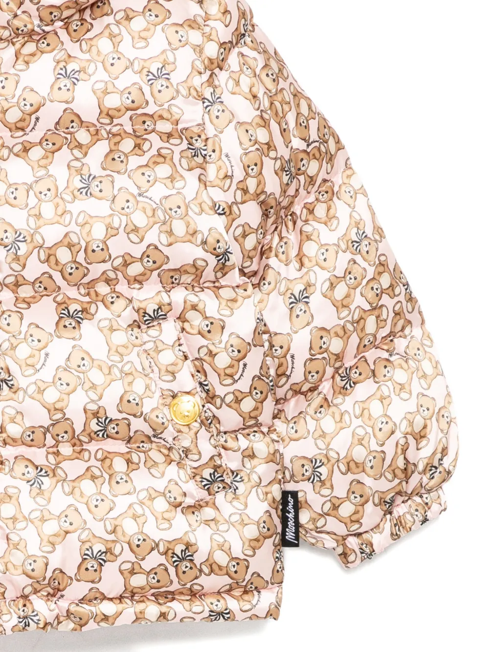 Moschino Kids Jack met teddy-print Roze