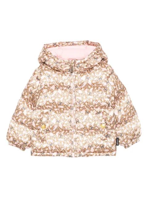 Moschino Kids teddy-print jacket